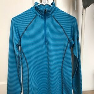 Blue Eddie Bauer quarter zip